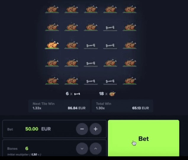 Jeu du poulet casino à France